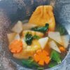 mochi kinchaku in soup